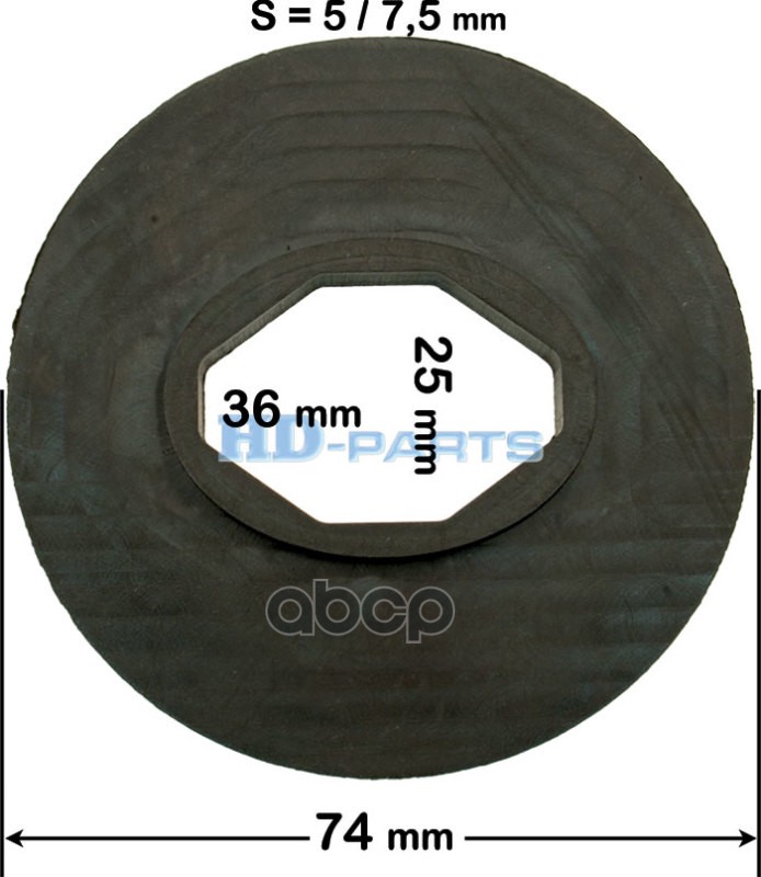 

Шайба Резиновая Сайлентблока Кабины HD-parts арт. 318702