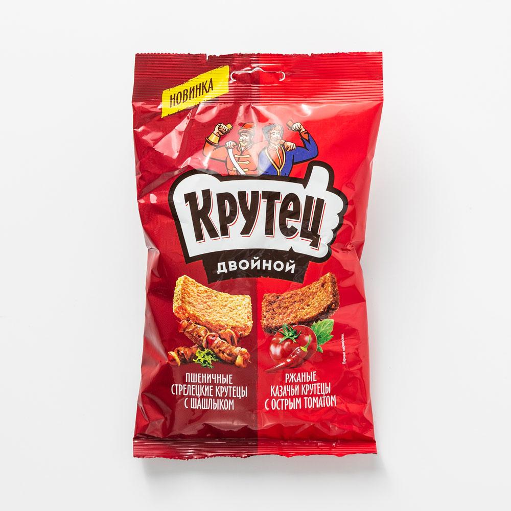 

Гренки Крутец двойной смесь со вкусом шашлыка и острым томатом, 100 г