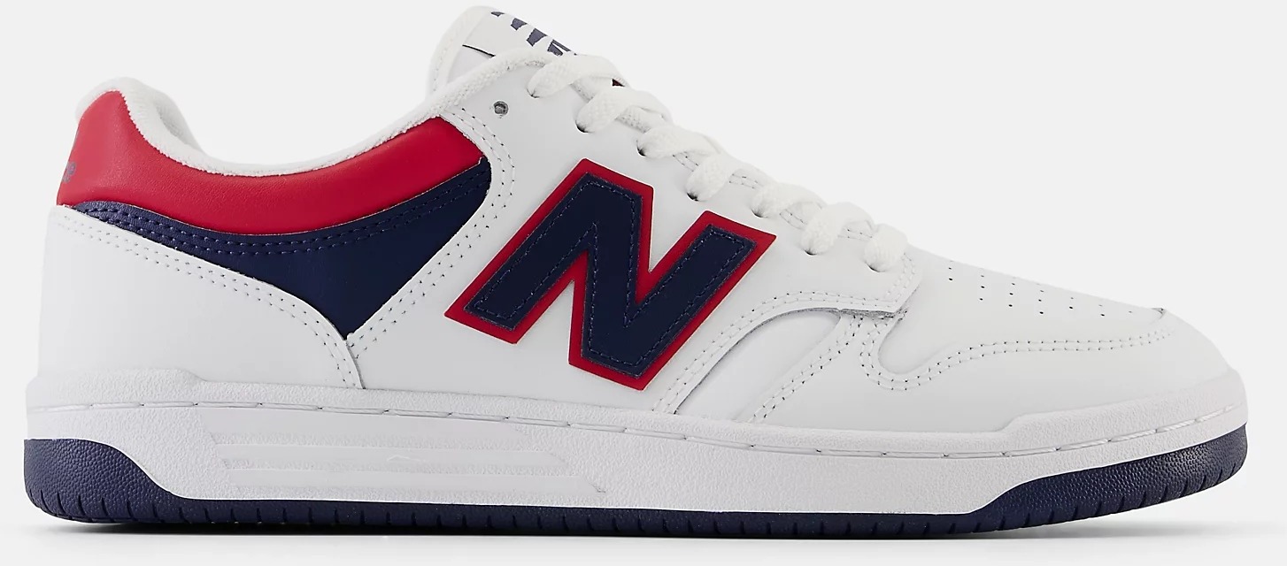 

Кеды мужские New Balance 480 белые 8 US, Белый, 480