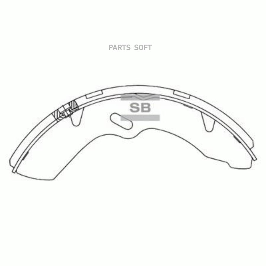 

Тормозные колодки SANGSIN BRAKE передние/задние барабанные SA0141