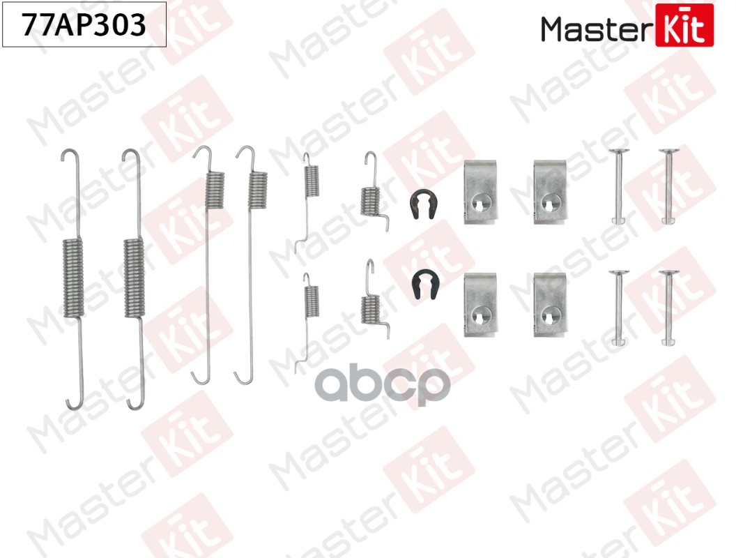 

Комплект Установочный Барабанных Колодок MASTERKIT 77ap303