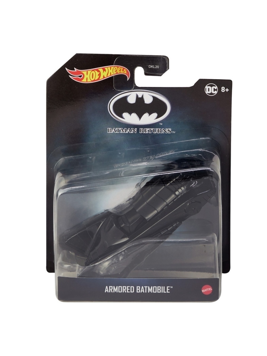 

Машинка Hot Wheels DC Репродукции автомобилей Бэтмена ARMORED BATMOBILE DKL20-GVN17, DKL20-GVN17