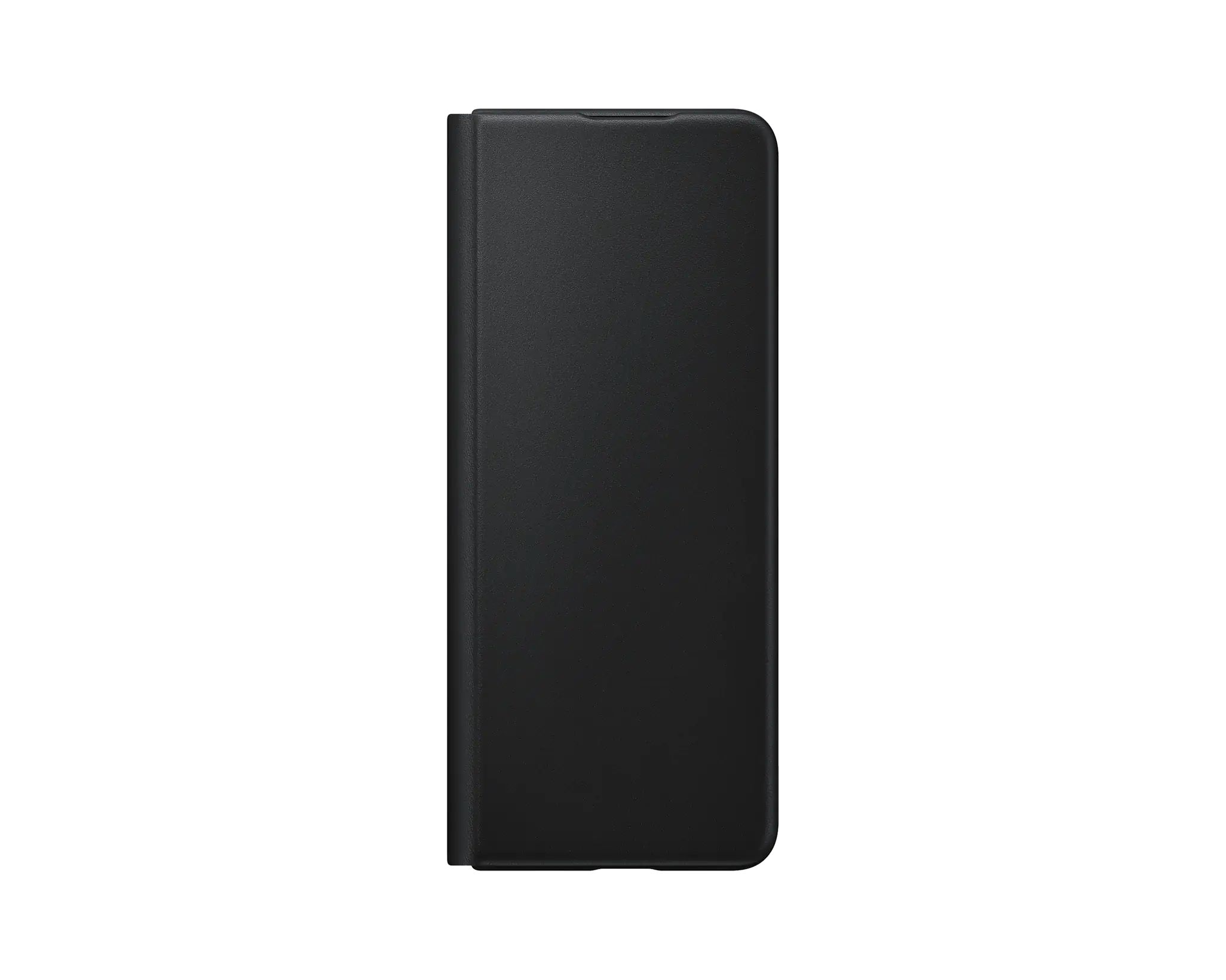 фото Чехол samsung galaxy z fold3 leather flip cover black ef-ff926