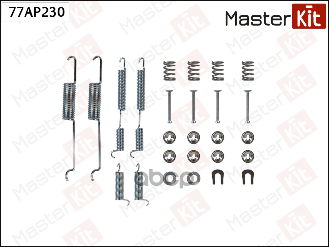 

Установочный комплект MASTERKIT для барабанных колодок 77ap230