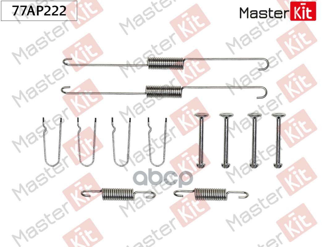 

Установочный комплект MASTERKIT для барабанных колодок 77ap222