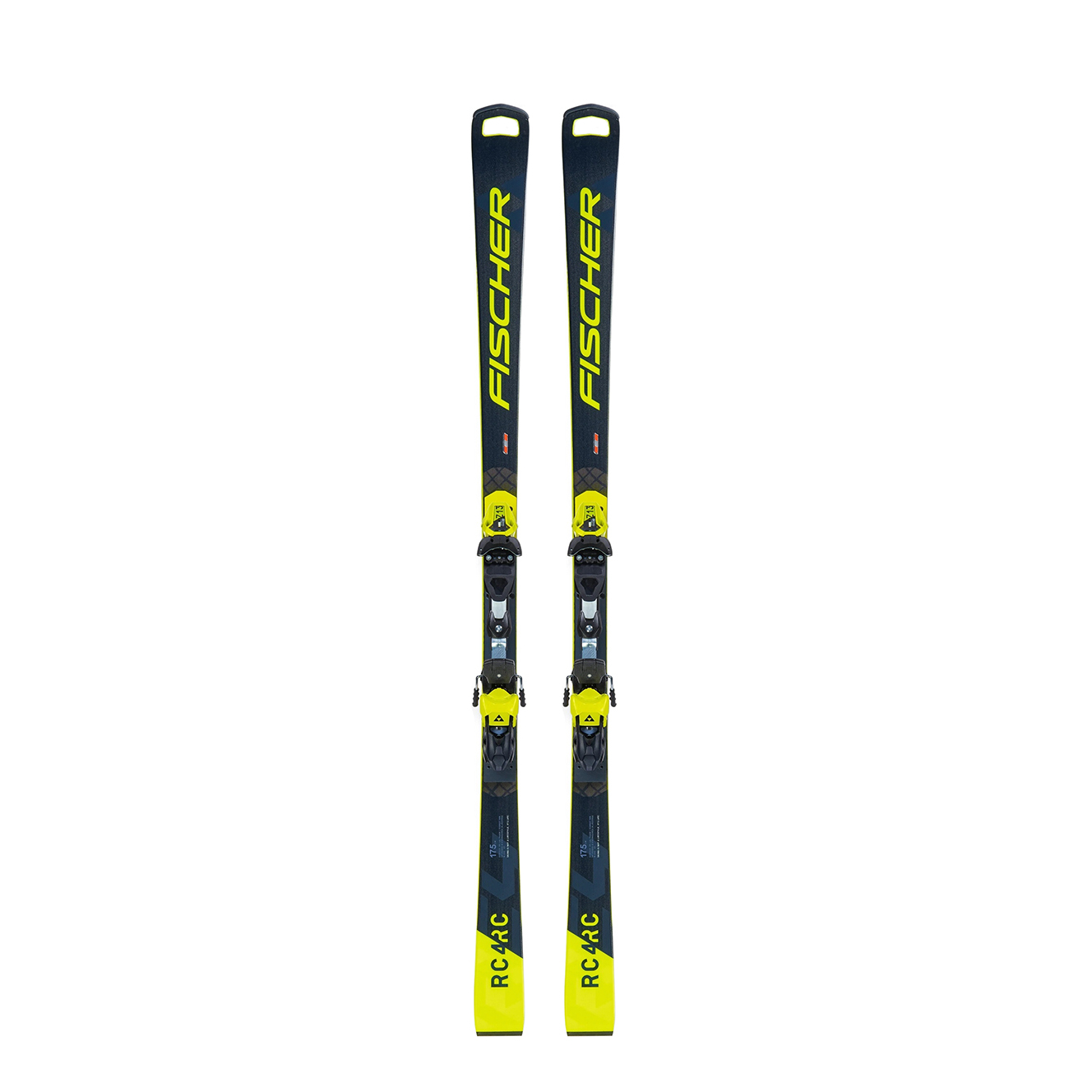 Горные лыжи Fischer RC4 WC RC Pro M.O-Plate + RC4 Z13 FF 21/22 170 черно-желтые
