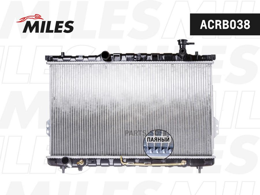 

MILES ACRB038 Радиатор HYUNDAI SANTA FE 2.0-3.5 A/T 01-06 1шт