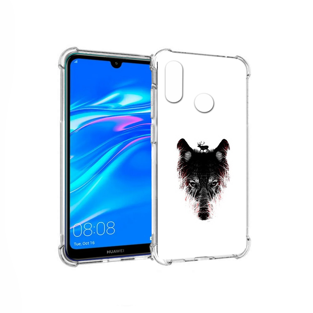 

Чехол MyPads Tocco для Huawei Y9 волк в траве (PT227091.35.267), Прозрачный, Tocco