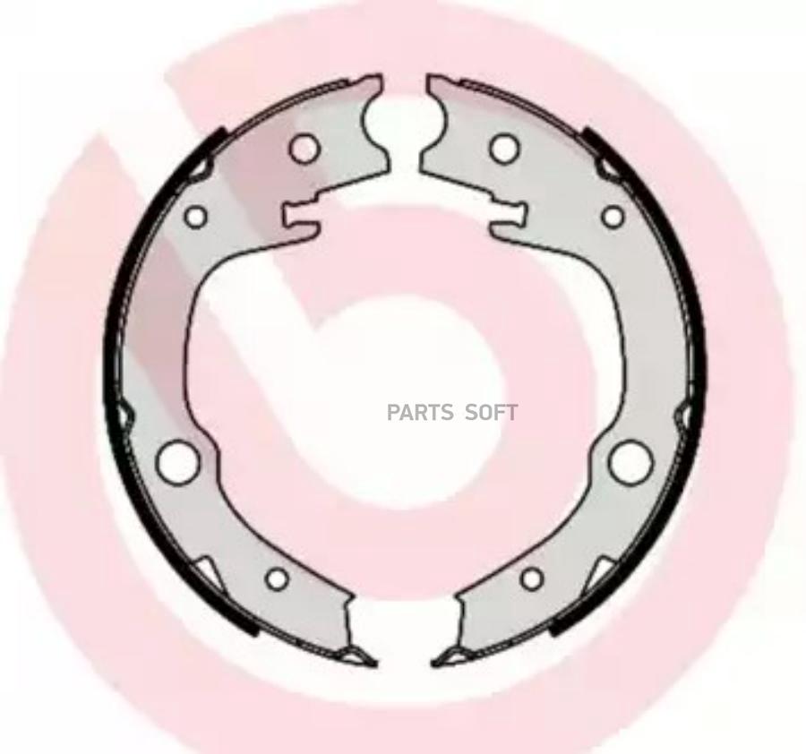 

Тормозные колодки brembo S83551