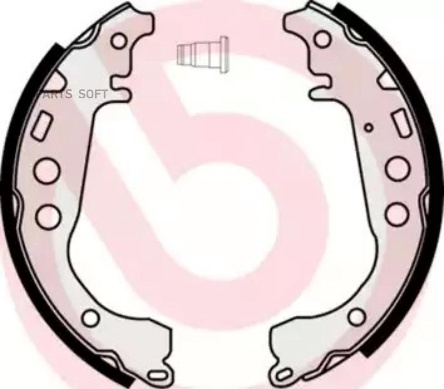 

Тормозные колодки brembo S83508