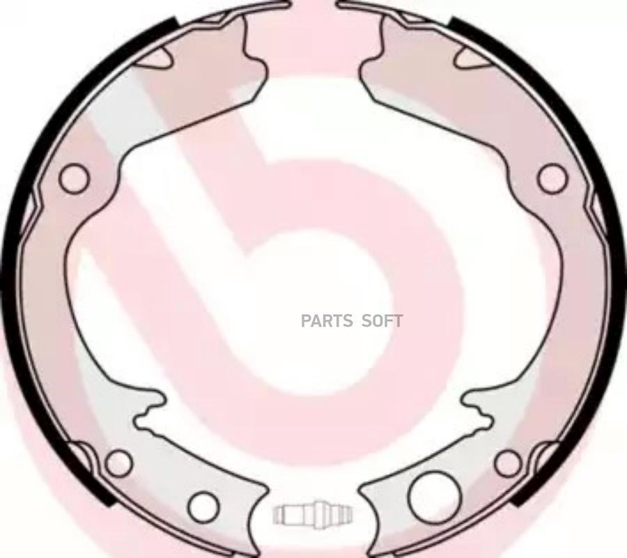 

Тормозные колодки brembo S78508