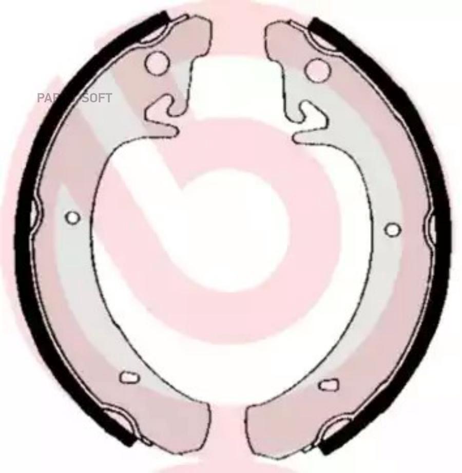 

Тормозные колодки brembo S41503