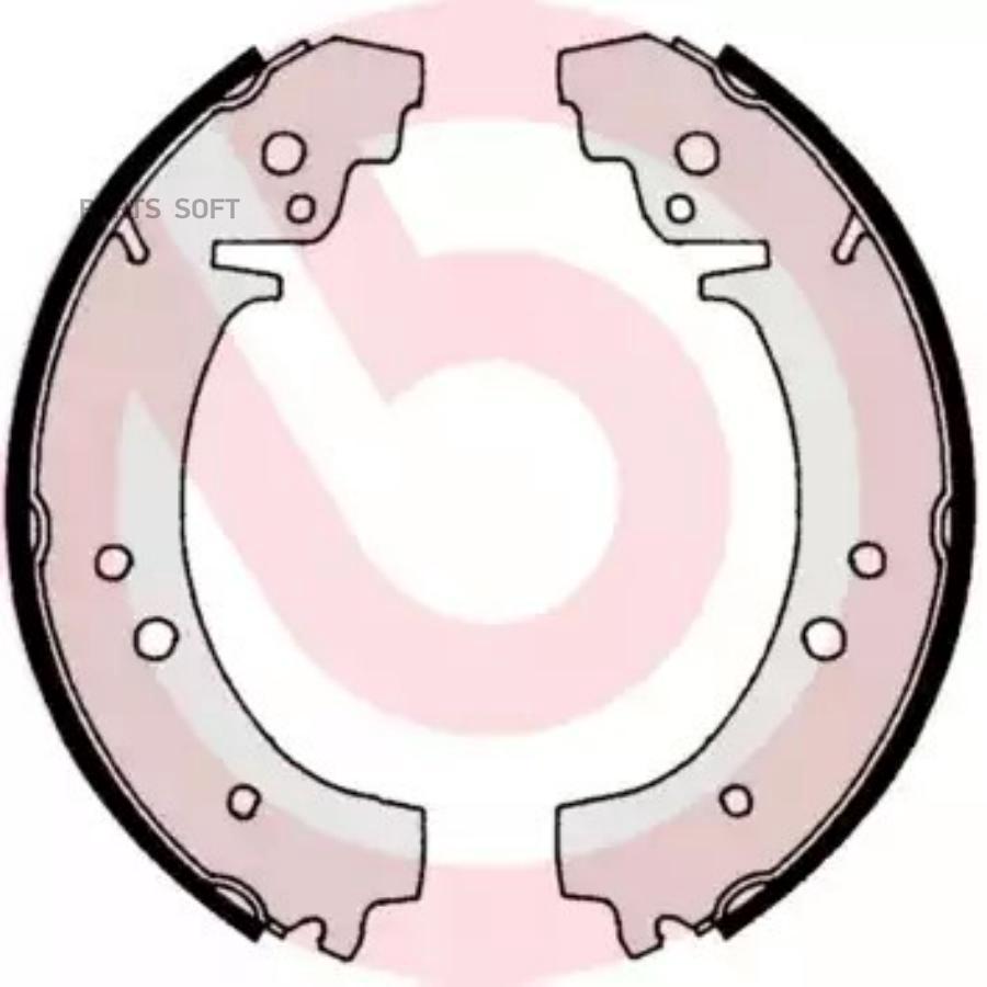 

Тормозные колодки brembo S41501