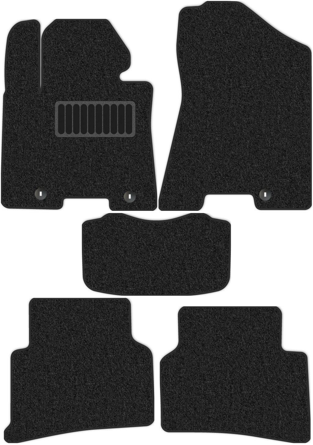 фото Коврики allmone "comfort" для hyundai tucson iii (tl) (2015 - 2021) черн 5 шт. хендай тукс