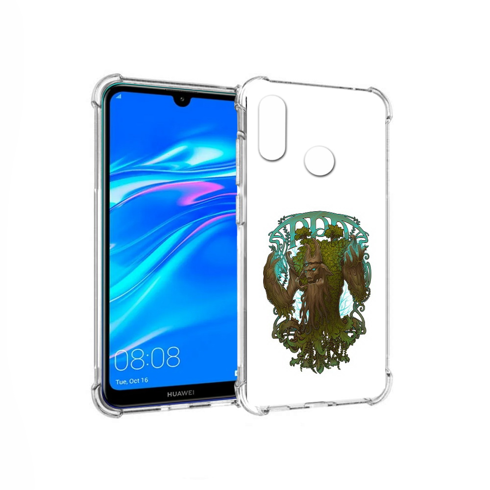 

Чехол MyPads Tocco для Huawei Y9 trent protector (PT227091.35.25), Прозрачный, Tocco