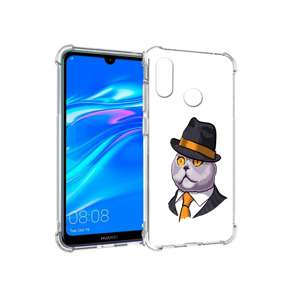 

Чехол MyPads Tocco для Huawei Y9 британец (PT227091.35.247), Прозрачный, Tocco