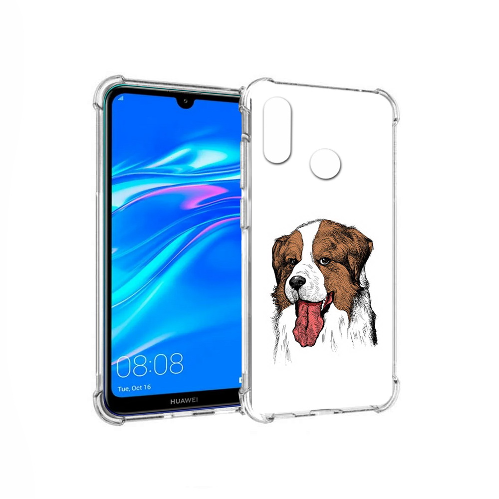 

Чехол MyPads Tocco для Huawei Y9 бетховен (PT227091.35.230), Прозрачный, Tocco