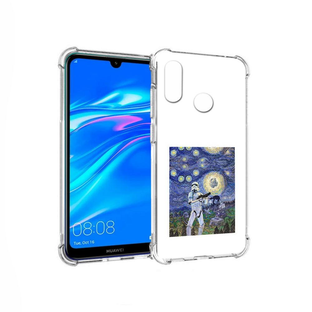 Чехол MyPads Tocco для Huawei Y9 star wars звездная ночь (PT227091.35.23)