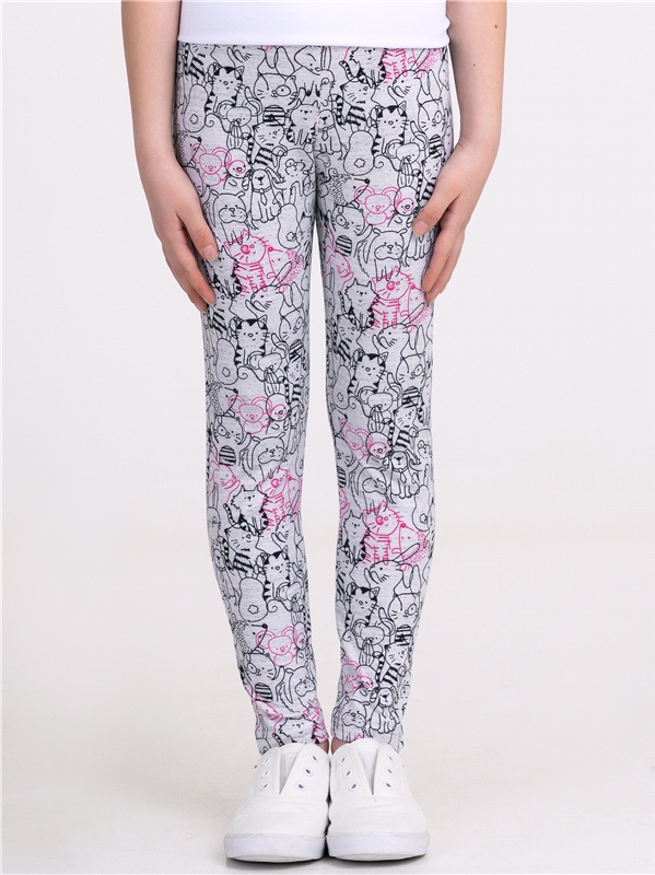 

Леггинсы детские Апрель 1ДРЛ3848001н, серый, 122, 1ДРЛ3848001н