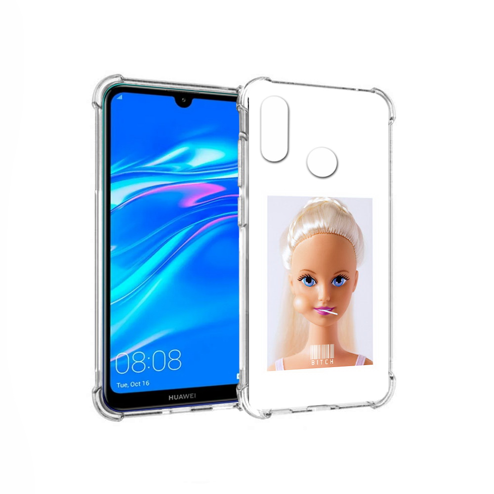 

Чехол MyPads Tocco для Huawei Y9 барби (PT227091.35.226), Прозрачный, Tocco