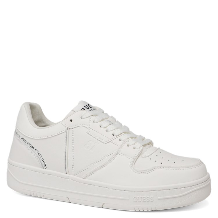 

Кеды мужские Guess FMPANCLAC12 белые 41 EU, Белый, FMPANCLAC12