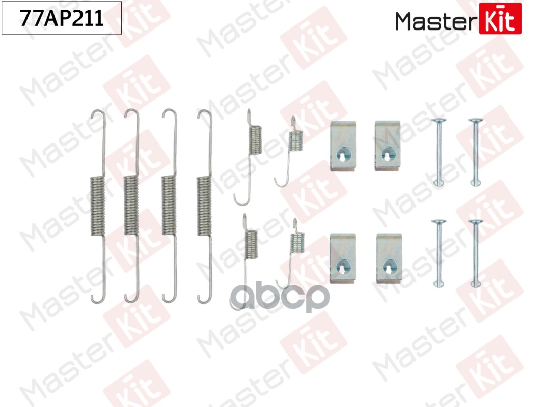 

Комплект Установочный Барабанных Колодок MASTERKIT 77ap211