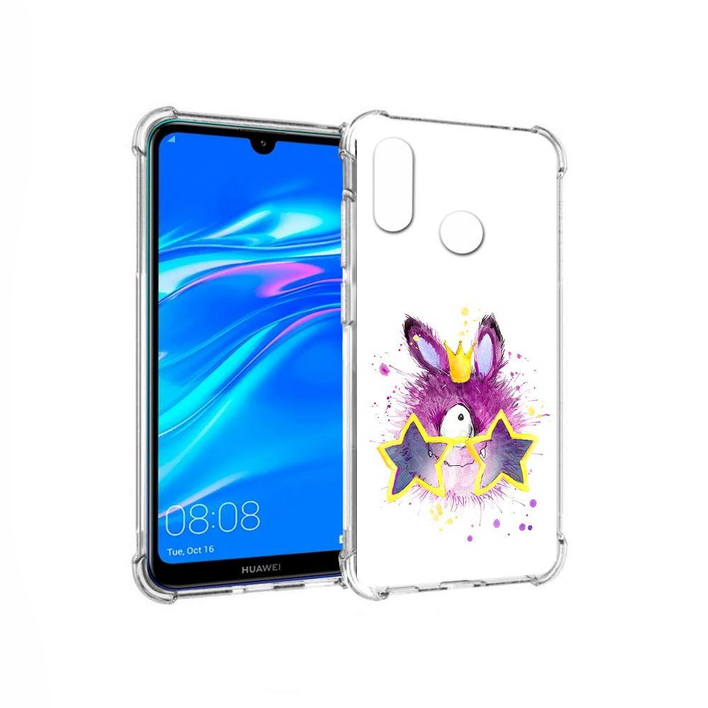 

Чехол MyPads Tocco для Huawei Y9 Шуршуля (PT227091.35.202), Прозрачный, Tocco