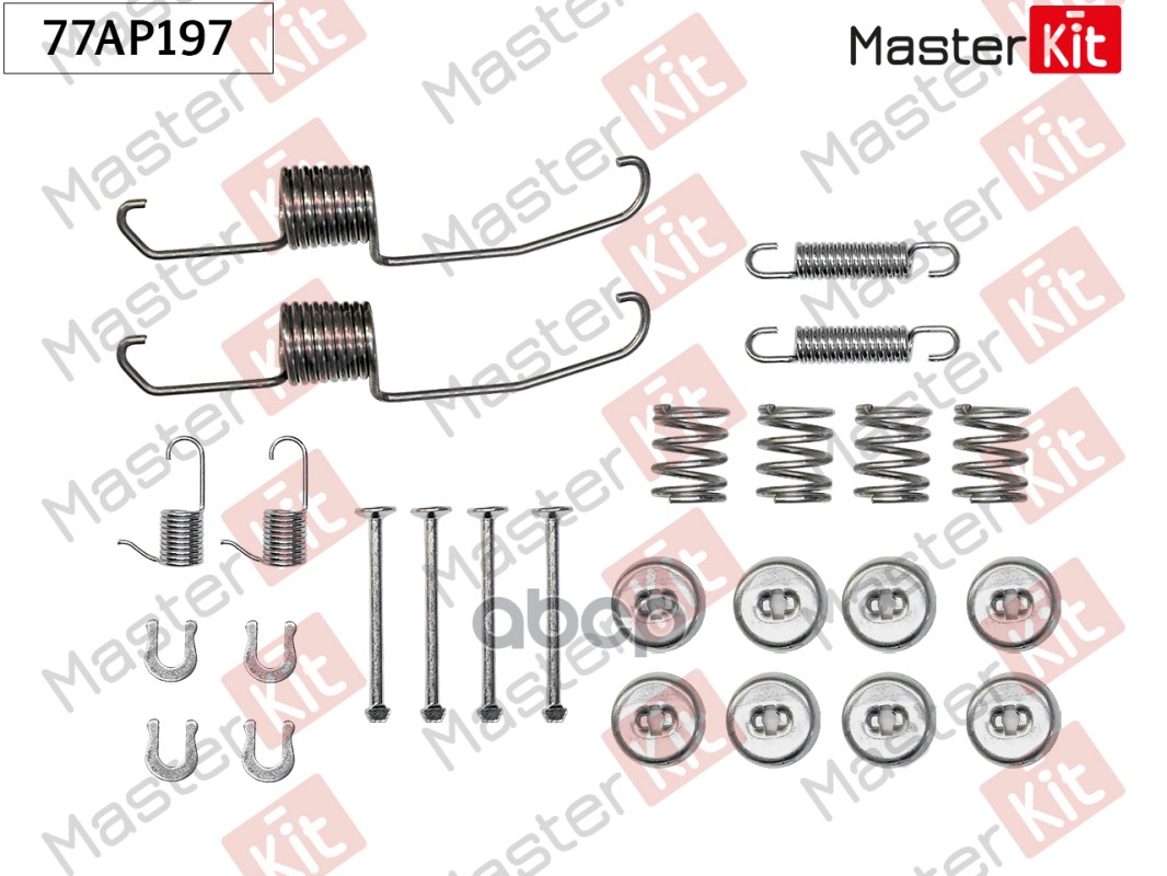 

Установочный комплект MASTERKIT для барабанных колодок 77ap197
