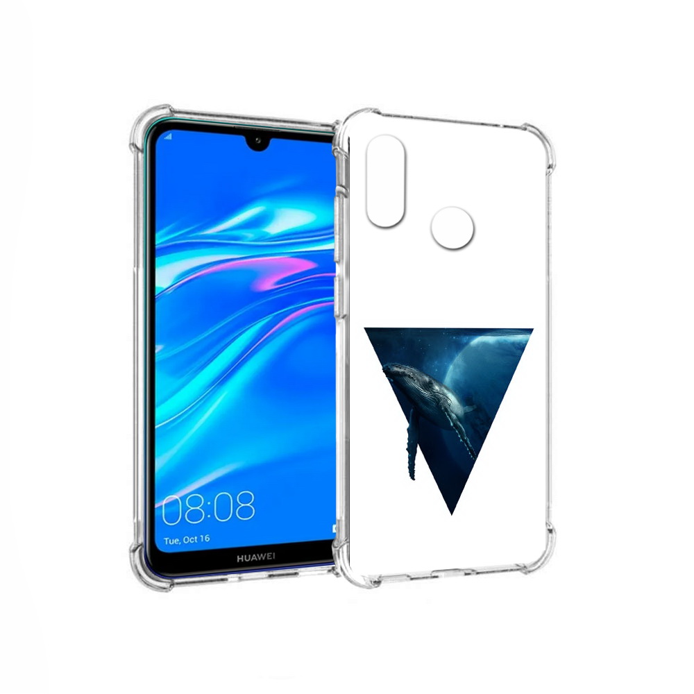 

Чехол MyPads Tocco для Huawei Y9 3D кит (PT227091.35.2), Прозрачный, Tocco