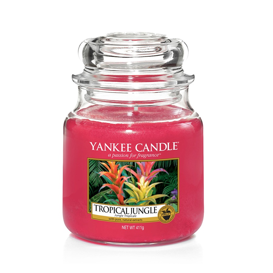 фото Свеча yankee candle tropical jungle medium jar candle