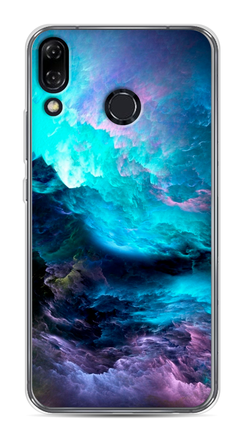 

Чехол Awog на Asus Zenfone 5 ZE620KL "Бирюзовое небо", Фиолетовый;черный, 43350-4