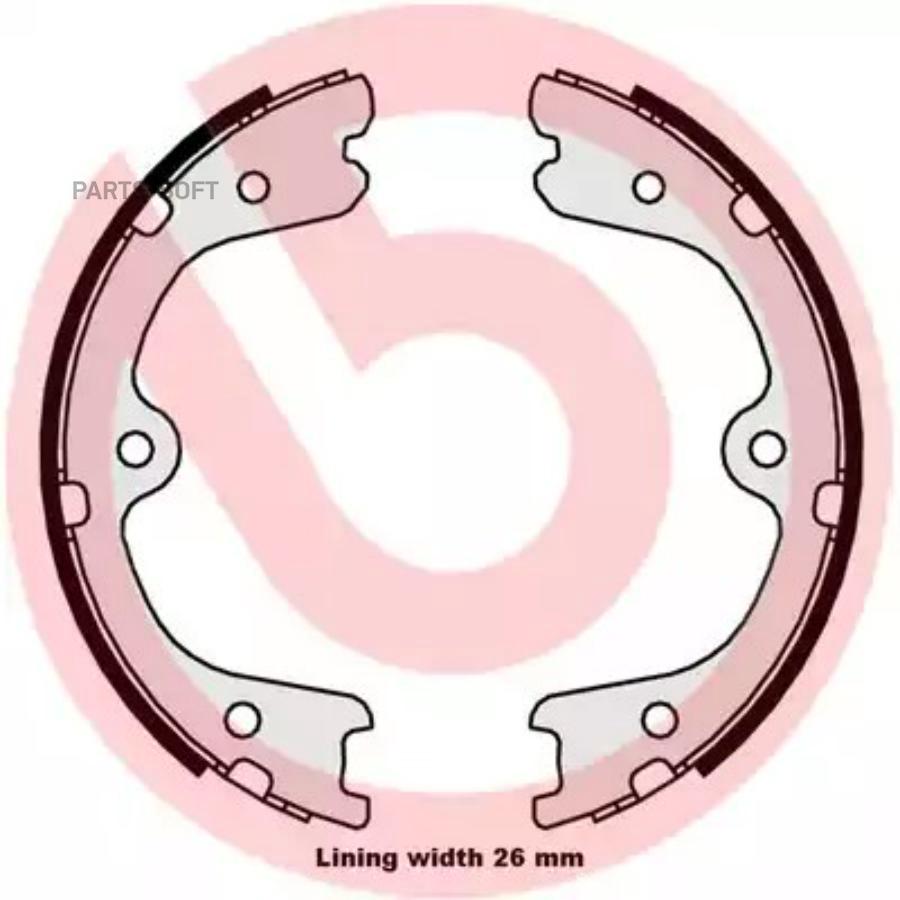

Тормозные колодки brembo S56546