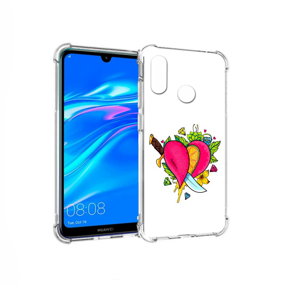 

Чехол MyPads Tocco для Huawei Y9 Фруктовое сердце (PT227091.35.188), Прозрачный, Tocco