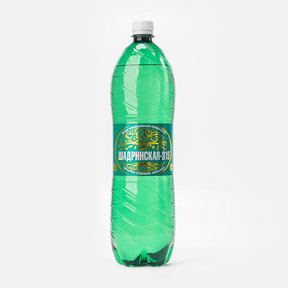 

Вода Шадринская 319, минеральная, лечебно-столовая, газированная, 1,5 л