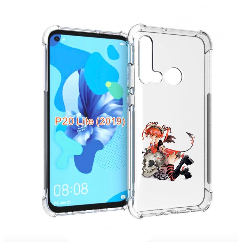 

Чехол бампер MyPads аниме для Huawei P20 Lite (2019)., Прозрачный, Tocco