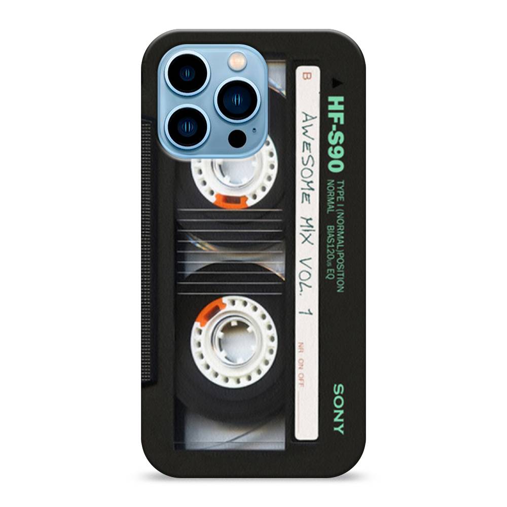 

Пластиковый чехол "Кассета" на Apple iPhone 13 Pro, 14320-7