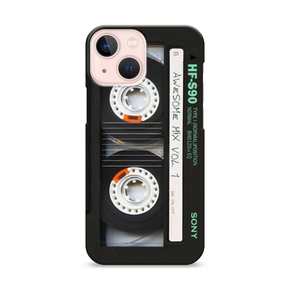 

Пластиковый чехол "Кассета" на Apple iPhone 13 mini, 14120-7