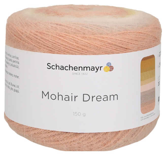 фото Пряжа schachenmayr 9807597 mohair dream (00081, pastel color)