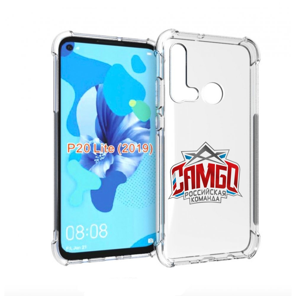 

Чехол бампер MyPads Самбо для Huawei P20 Lite (2019)., Прозрачный, Tocco