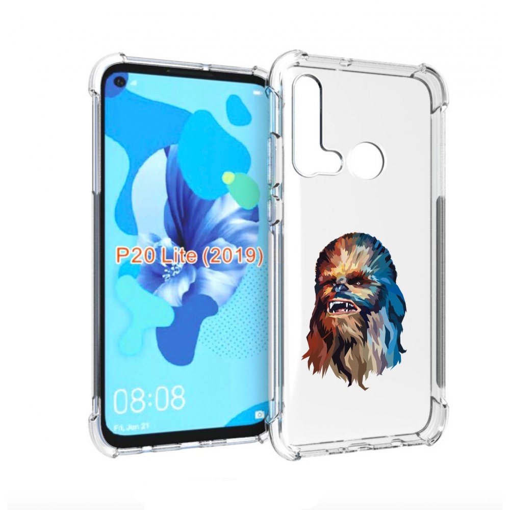 Чехол бампер MyPads star wars звездные войны для Huawei P20 Lite