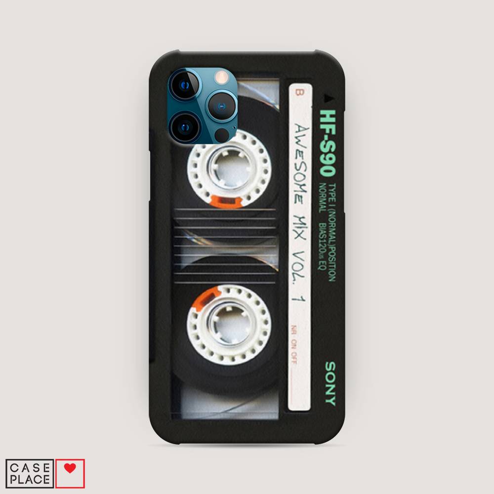 

Пластиковый чехол "Кассета" на Apple iPhone 12 Pro, 12820-7