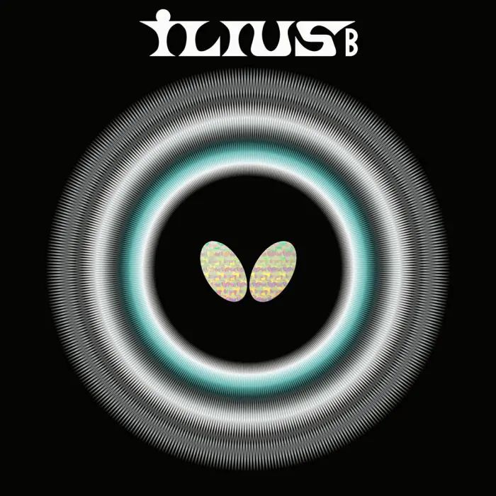 

Накладка для ракетки Butterfly Ilius B черный, 1.1