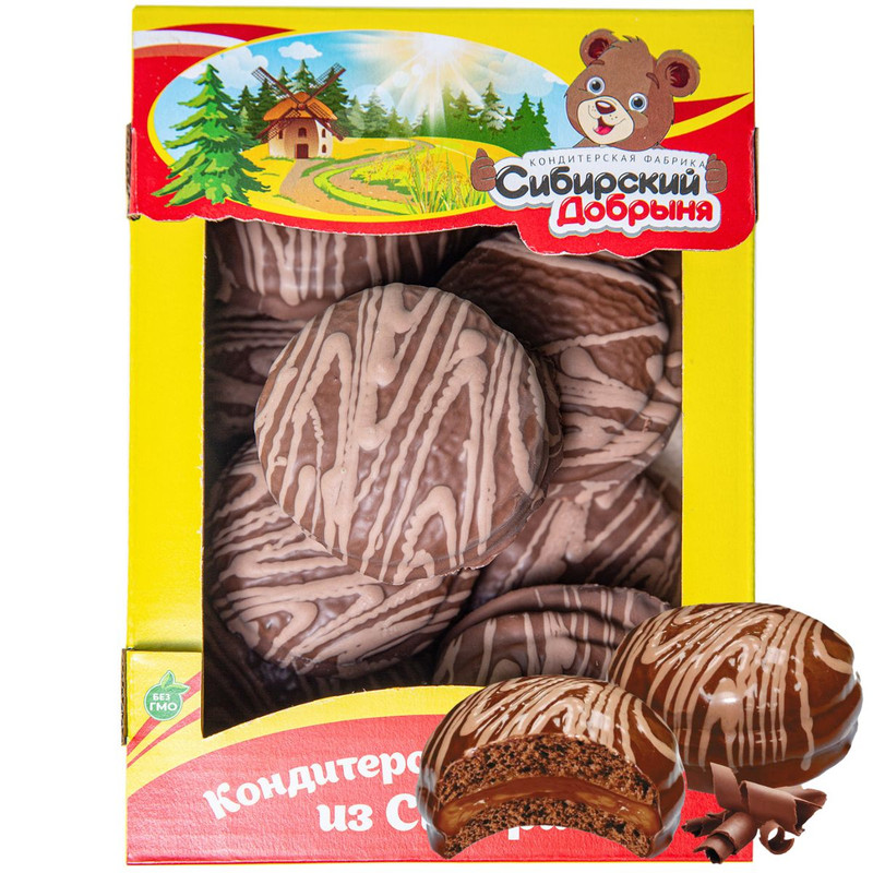 

Печенье бисквитное МУЛАТКА-ЛАТКА, со вкусом шоколада в темной глазури, 500 г