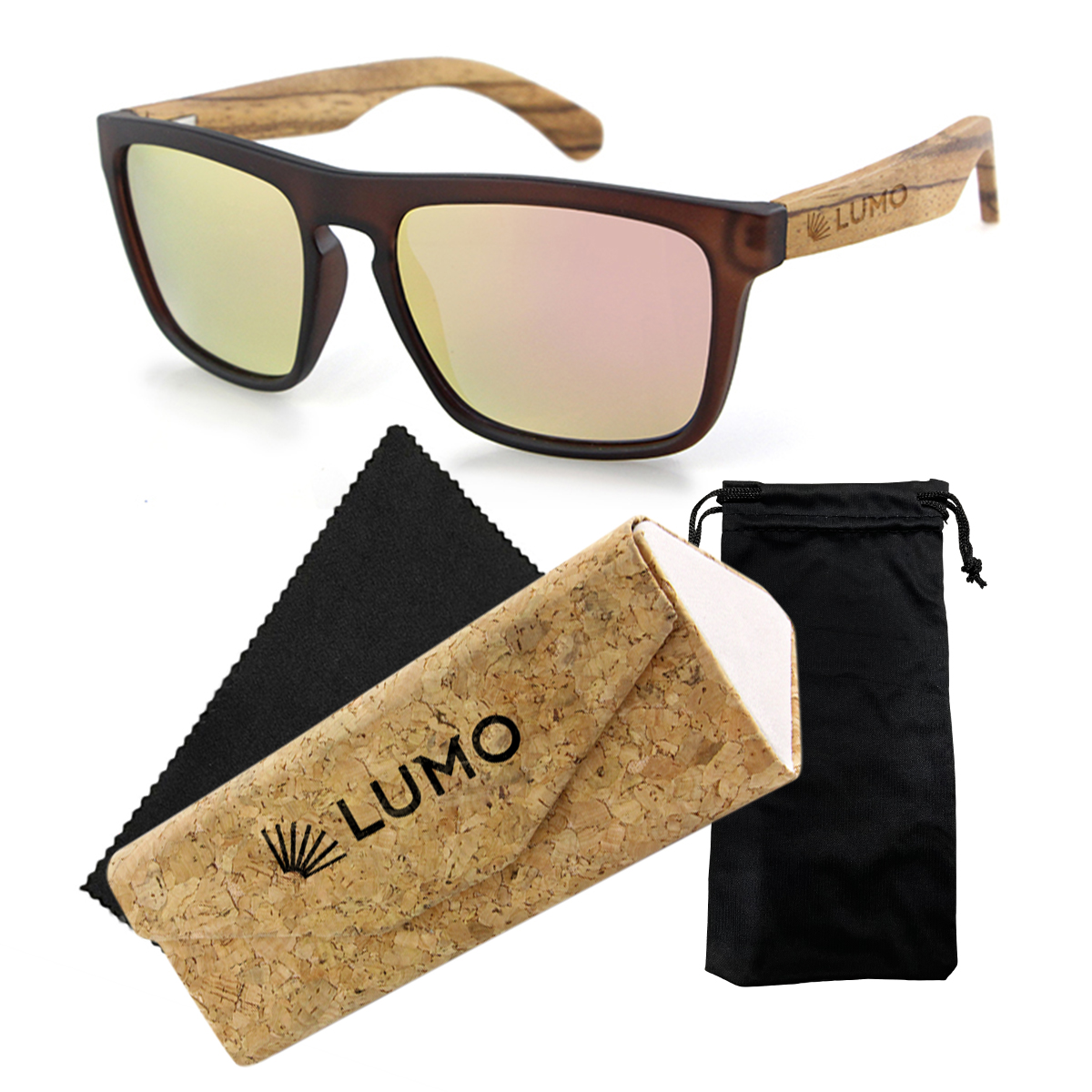 фото Солнцезащитные очки унисекс lumo lu1002bz-0 желтые