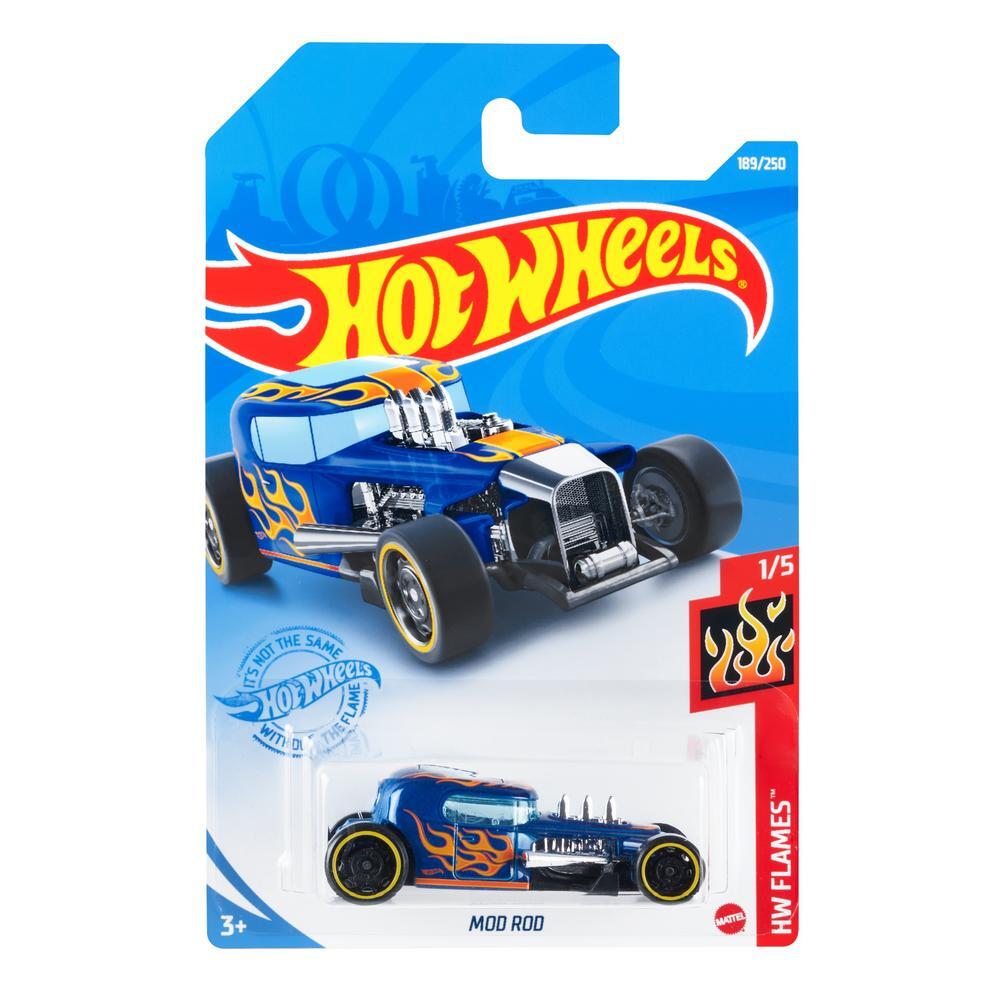 

Машинка Hot Wheels коллекционная MOD ROD синий GTB16, GTB16