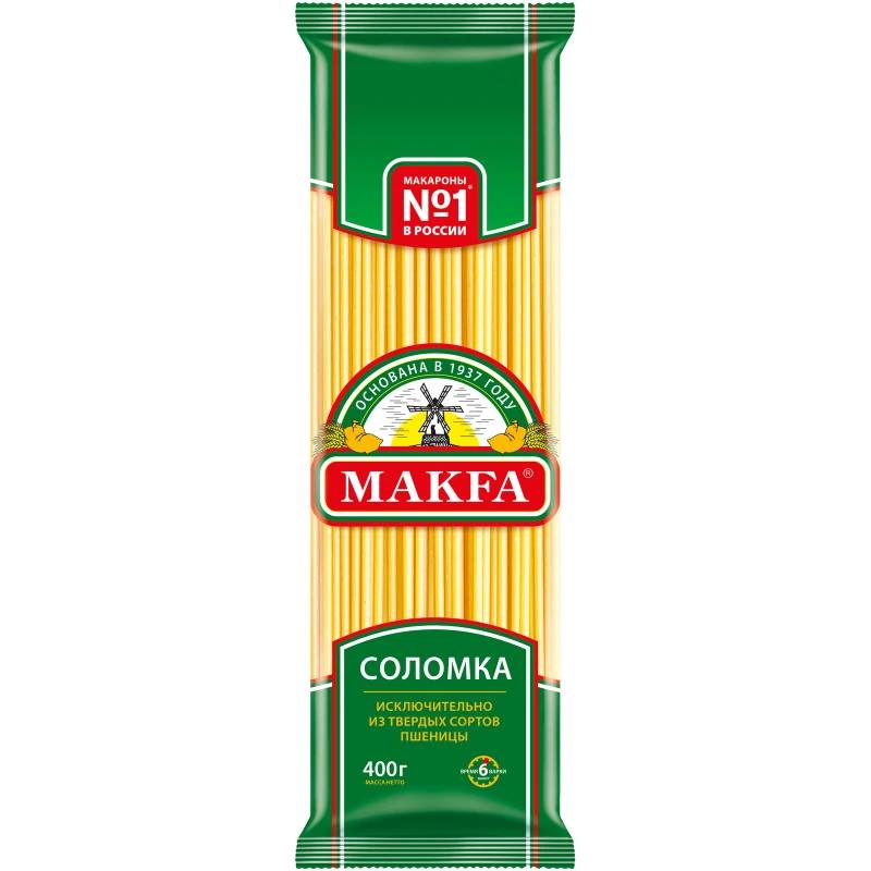

Макаронные изделия Makfa соломка, 400 г х 20 шт, МАКФА