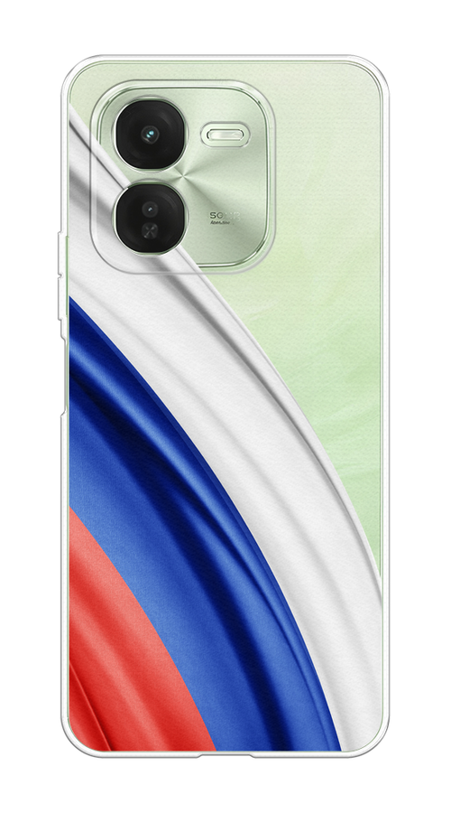 

Чехол на Vivo iQOO Z9X Флаг России уголок, Белый;синий;красный;прозрачный, 2612250-1