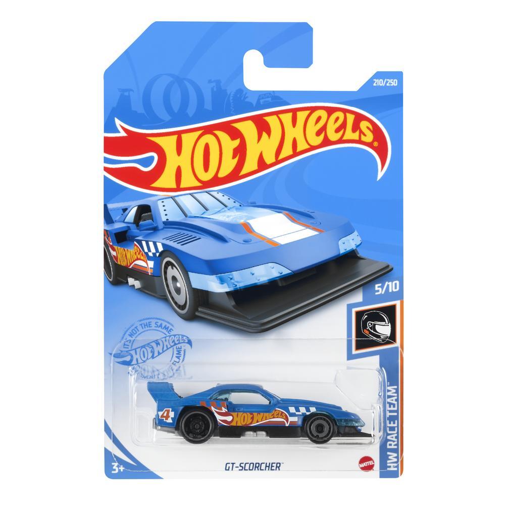 фото Машинка hot wheels коллекционная gt scorcher синий grx47