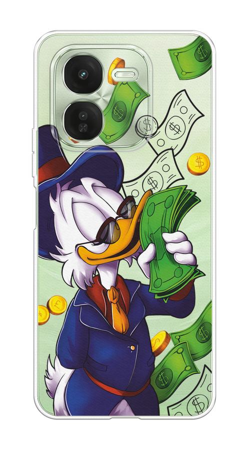 

Чехол на Vivo iQOO Z9X Scrooge McDuck with Money, Синий;зеленый;белый, 2612250-1