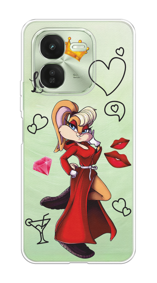 

Чехол на Vivo iQOO Z9X Rich Lola Bunny, Красный;бежевый;оранжевый, 2612250-1